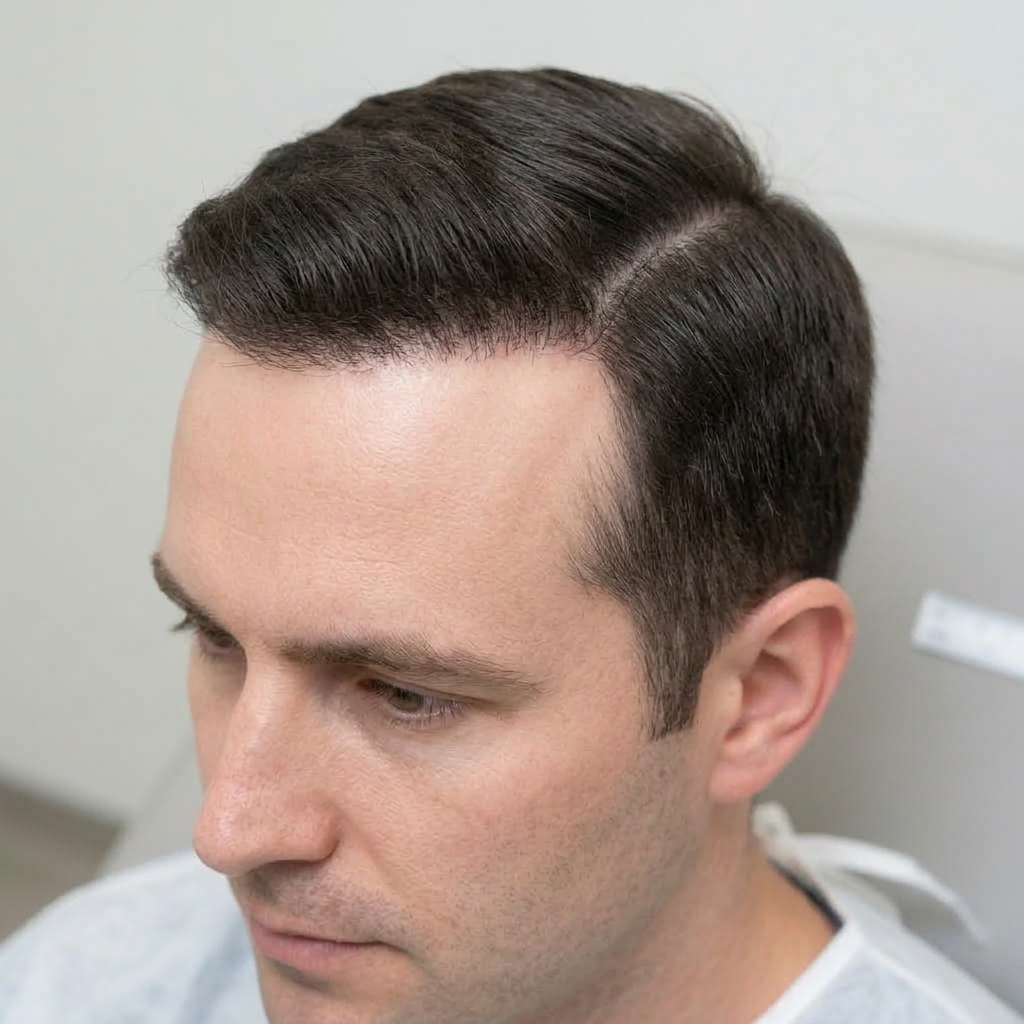 After PRP Hair Growth Therapy